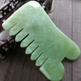 Ancient Face Body SPA Massage Jade Board Gua Sha Facial Massager Scraping Tool