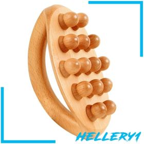 [Hellery1] Wood Scraping Massage Brush Tool Manual Handheld Massager for Legs Back Arms