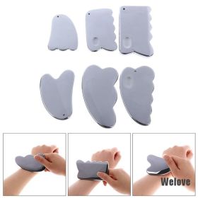 [welove] Terahertz Energy Massage Stone Scraper Gua Sha Boarg Beauty Slimming Skin Tool