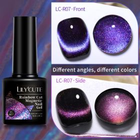 LILYCUTE 7ml 9D Cat Magnetic Gel Nail Polish Laser Magnet Semi Permanent Soak Off UV LED Manicure For Nail Art Gel Varnish