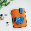 [Color Collision] Colorful Leatherette Mobile Phone Pouch Cell Phone Case Clutch Pouch