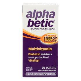 Nature Works Alpha Betic Once-A-Day Multiple Vitamins - 30 Caplets