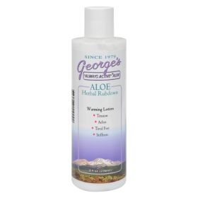 George's Aloe Vera Herbal Rubdown - 8 fl oz