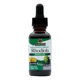 Nature's Answer - Rhodiola Root Alcohol Free - 1 fl oz