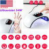 Ultraviolet UV Light LED Nails Gel Polish Dryer Lamp Manicure Curing Machine 54W