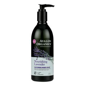 Avalon Organics Glycerin Liquid Hand Soap Lavender - 12 fl oz