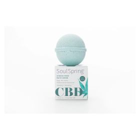 Soulspring - Bath Bomb Stress Free Cbd - EA of 1-6 OZ