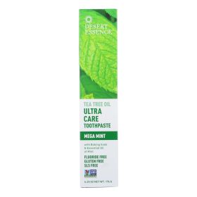 Desert Essence - Toothpaste - Tea Tree U/Care Mint - 6.25 oz