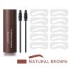 3pcs Eyebrow Stamp Shaping Kit Reusable Makeup Brow Powder Cosmetic Set