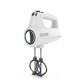 Black &amp; Decker Helix Performance Premium Hand Mixer, White