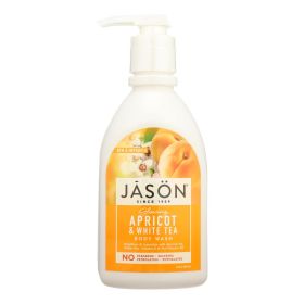 Jason Satin Shower Body Wash Apricot - 30 fl oz (SKU: 211581)